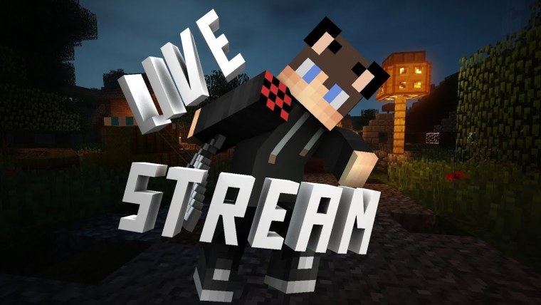 Стрим по майнкрафту