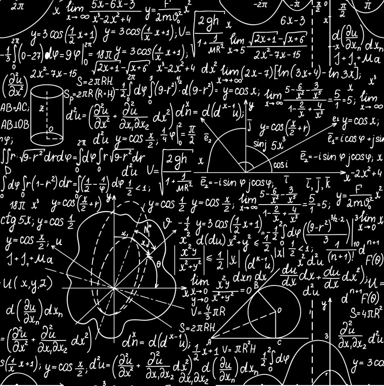 Формулы математика Эстетика