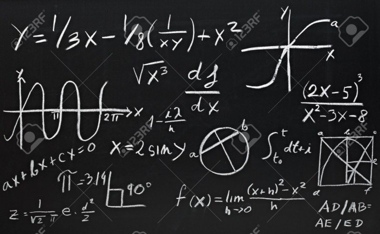 Математические вычисления на доске