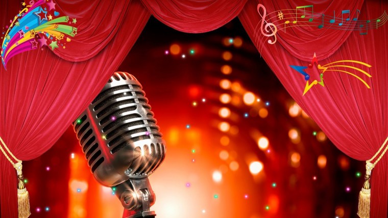 Ретро микрофон