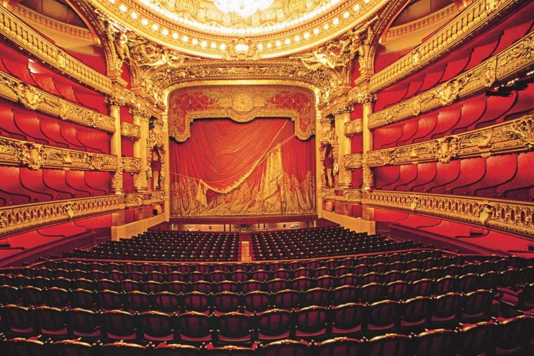 Опера Гарнье зрительный зал