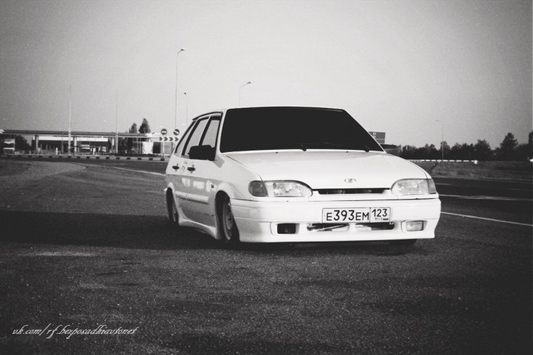 ВАЗ 2114 БПАН белая бункер