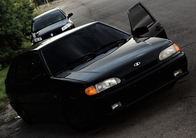 ВАЗ 2114 бункер черная