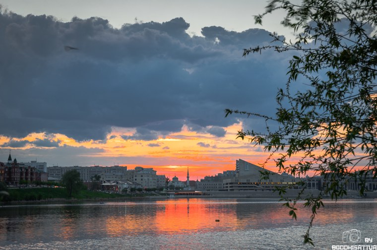 Рассвет над Казанской Казань