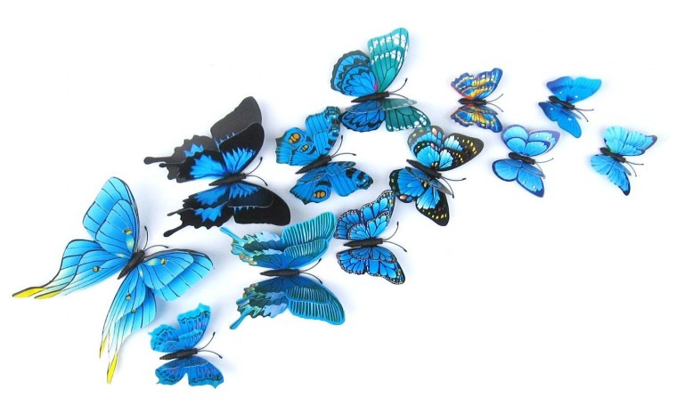 Синяя бабочка