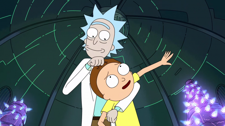 Рик из мультика Рик и Морти