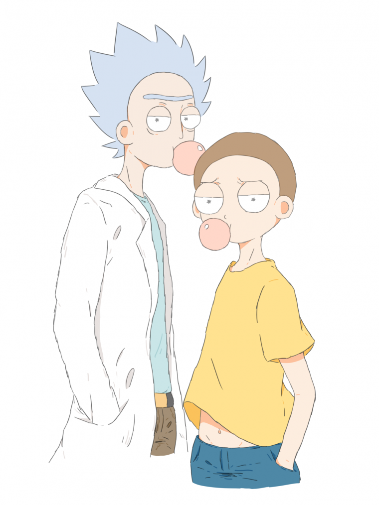 Парная ава Рик и Морти