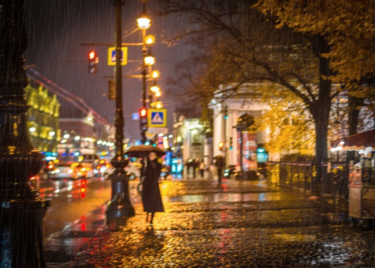 Дождливая улица