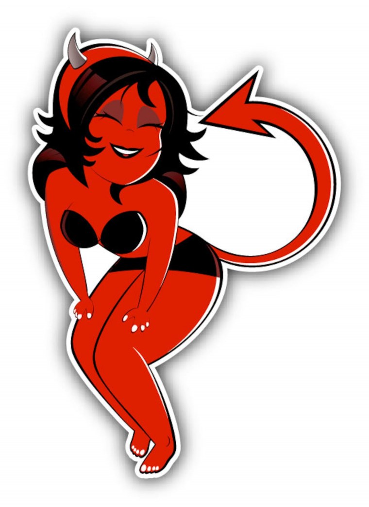 Дьяволенок девушка