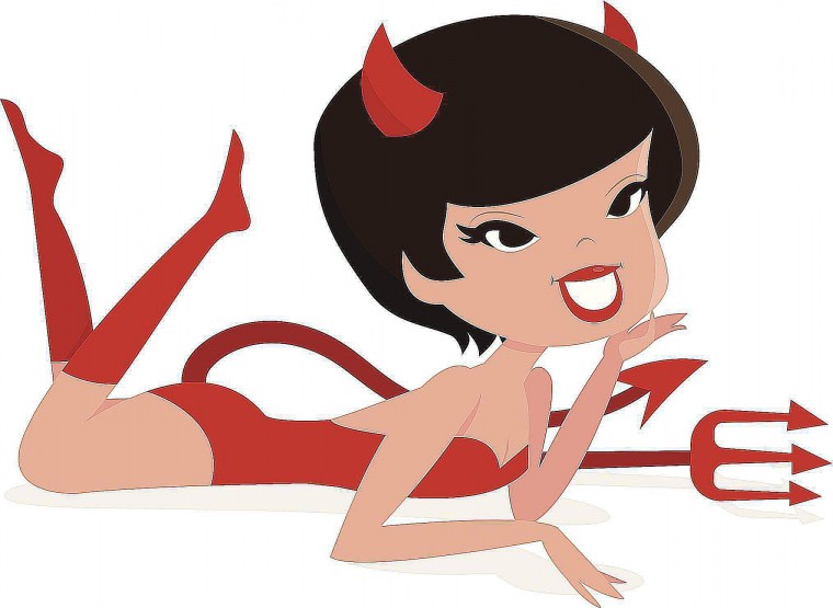 Чертенок девочка