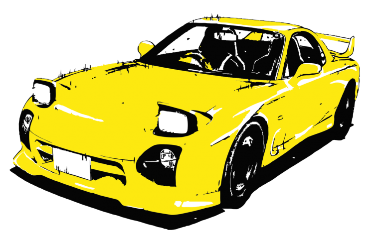 Mazda RX 7 fd3s initial d