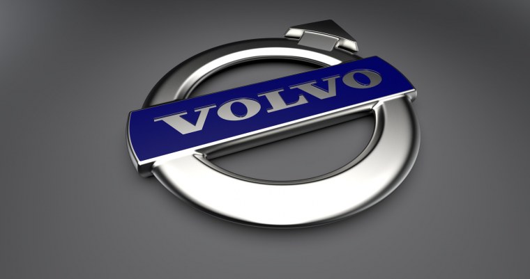 Volvo logo 4k
