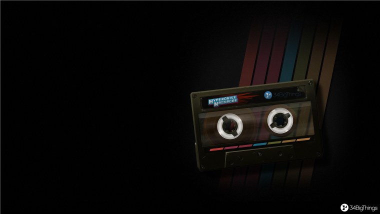 Обои старые кассеты