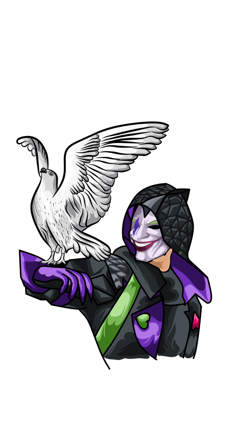 Джокер ПУБГ мобайл