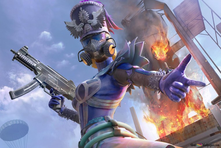 Лиловое гало PUBG