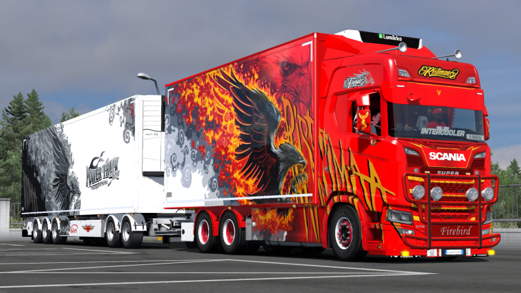 Ristimaa Firebird next Gen Scania s Tandem Skin Pack