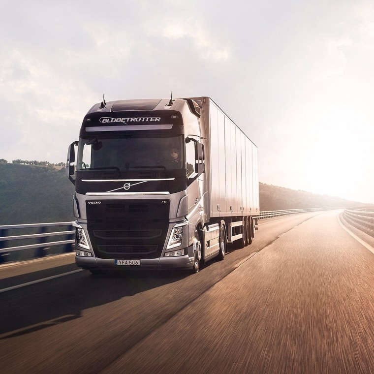 Вольво fh16 на трассе