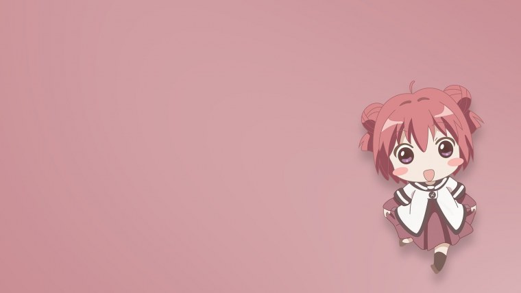 Розовый фон аниме