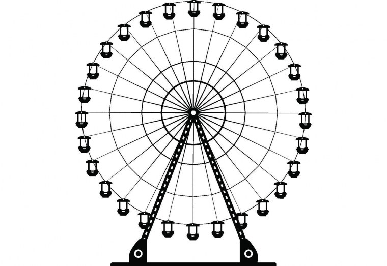 Колесо обозрения для детей