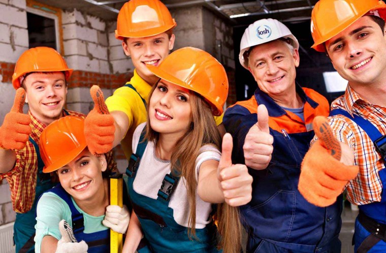 Мужчина Строитель