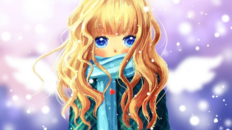 Аниме девочки животные