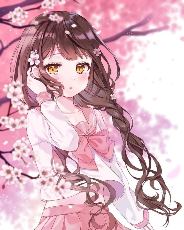 Милые аниме девочки