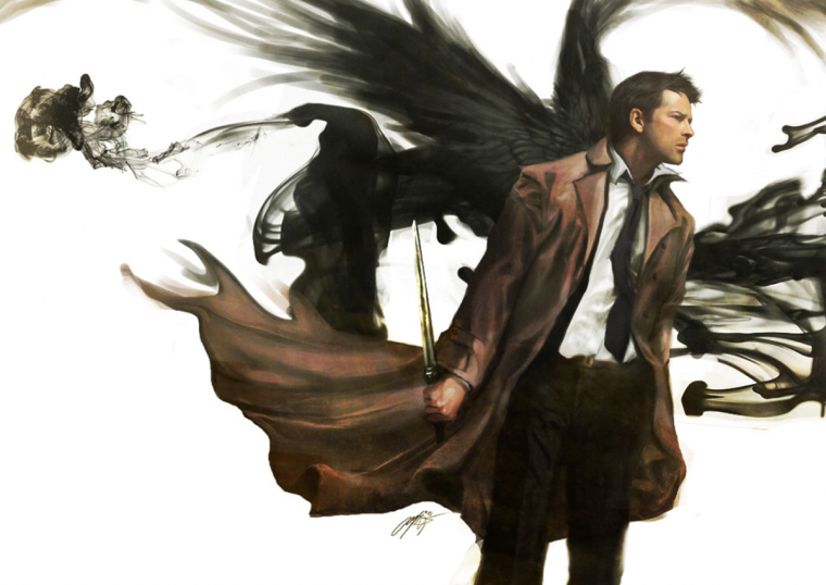 Сверхъестественное аниме Кастиэль