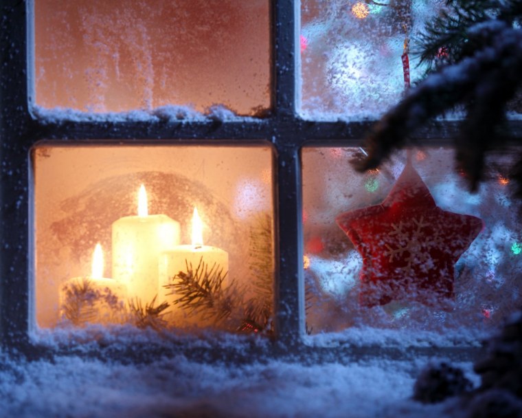 Окна на новый год