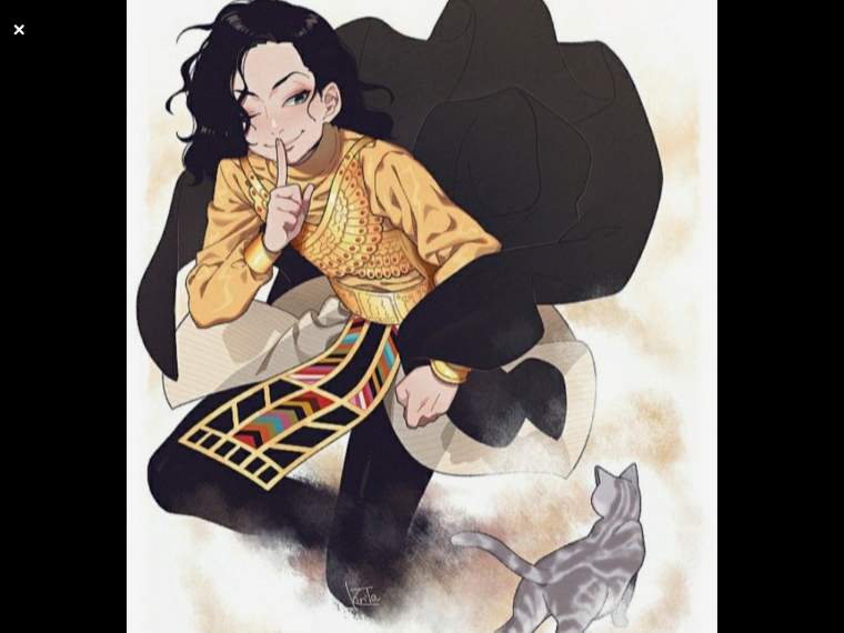 Майкл Джексон арт аниме