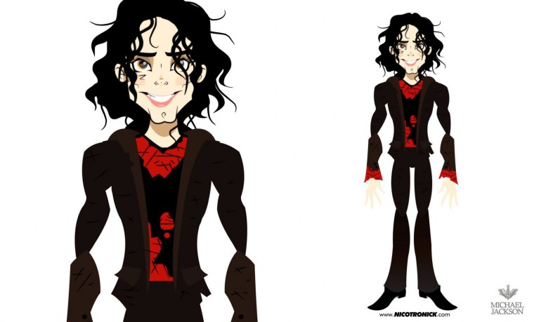 Майкл Джексон Чиби арт