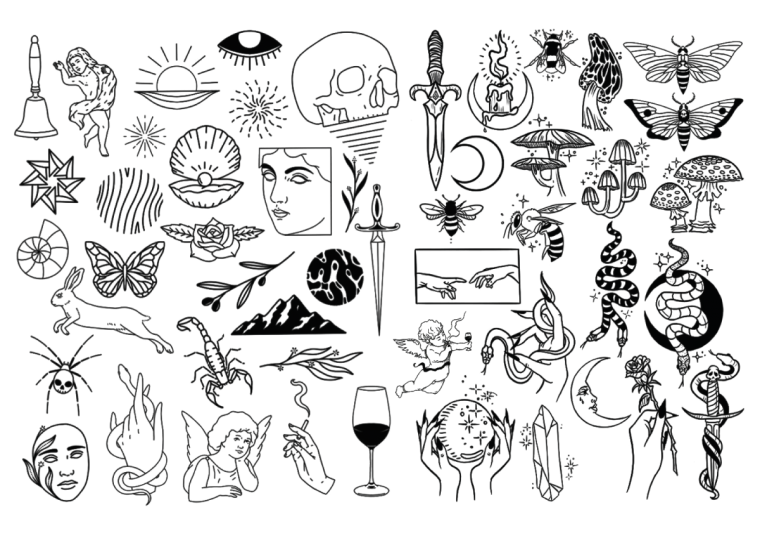 Маленькие рисунки для срисовки тумблер