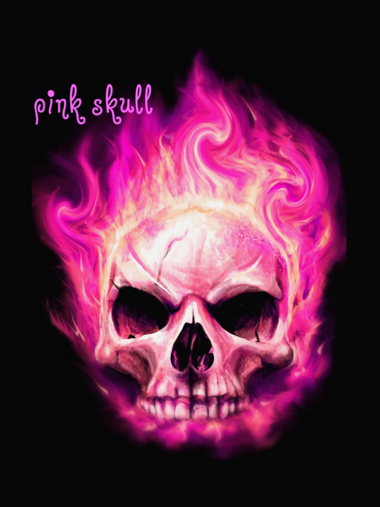 Череп в огне