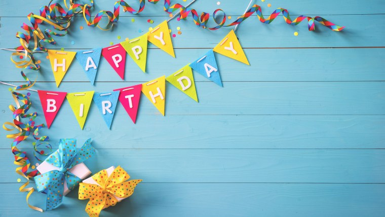 Фон с днем рождения