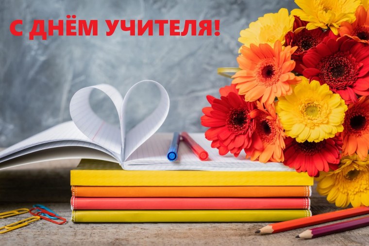 Цветы учителю