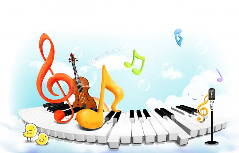 Рисунки на музыкальную тему для детей