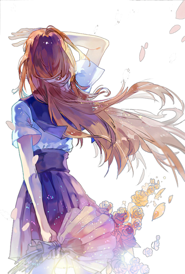 Аниме арт девушка