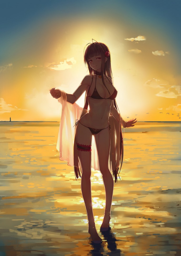 Тян с красивой фигурой