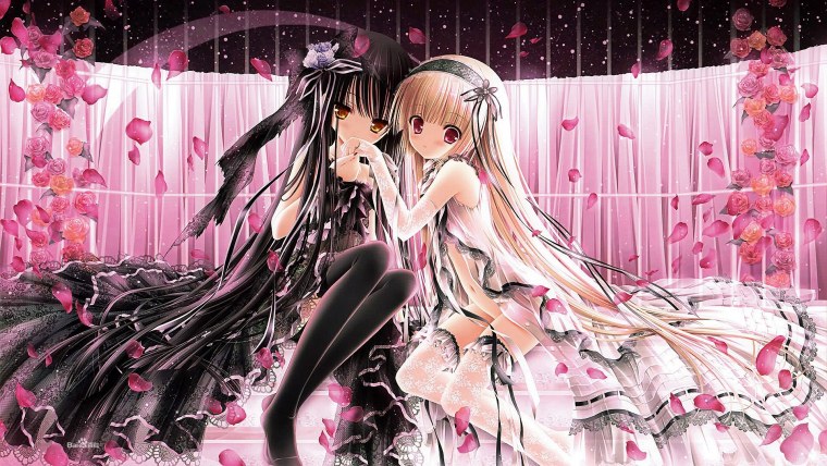 Очень красивые обои аниме