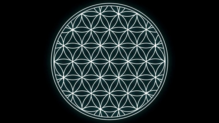 Мандала цветок жизни