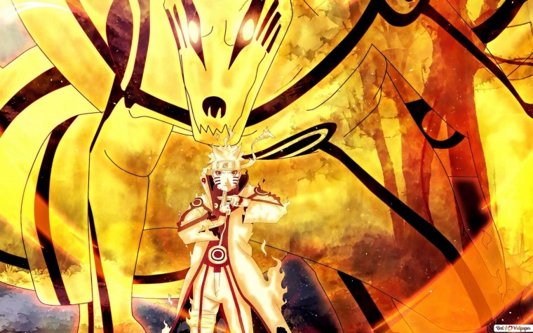 Наруто режим курама