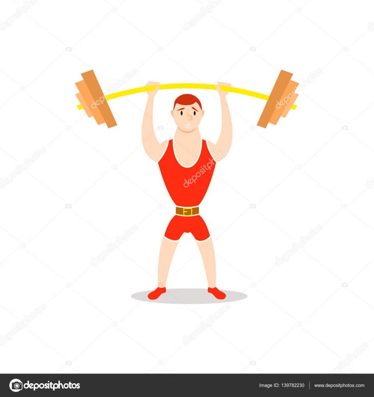 Карикатуры на тяжелоатлетов