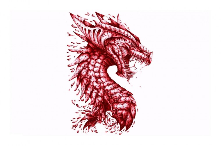 Дракон фон