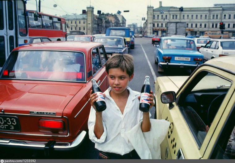 Лихие 90 в Москве