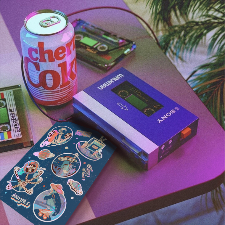 80s aesthetic Retro