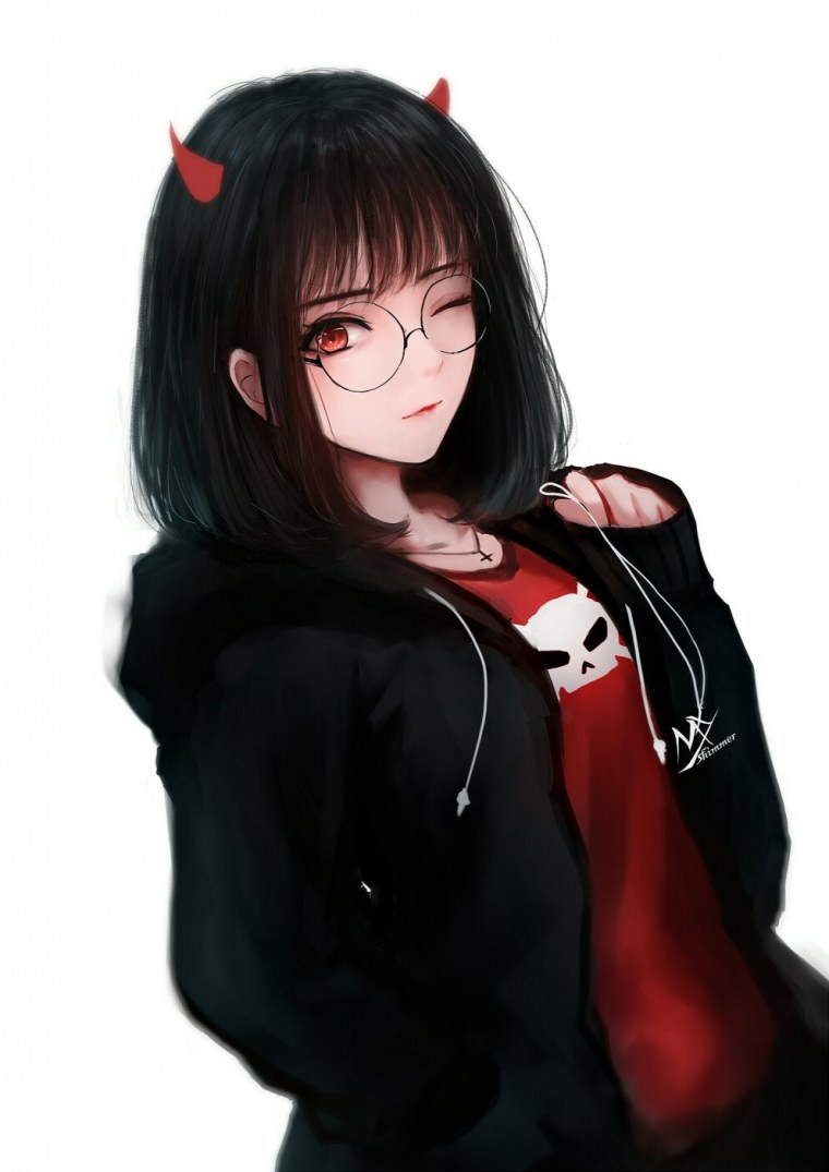 Аниме пацанка демон