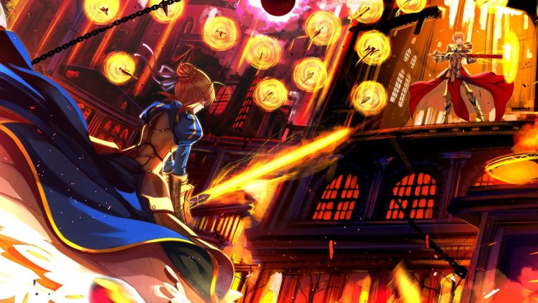 Аниме судьба ночь схватки Гильгамеш