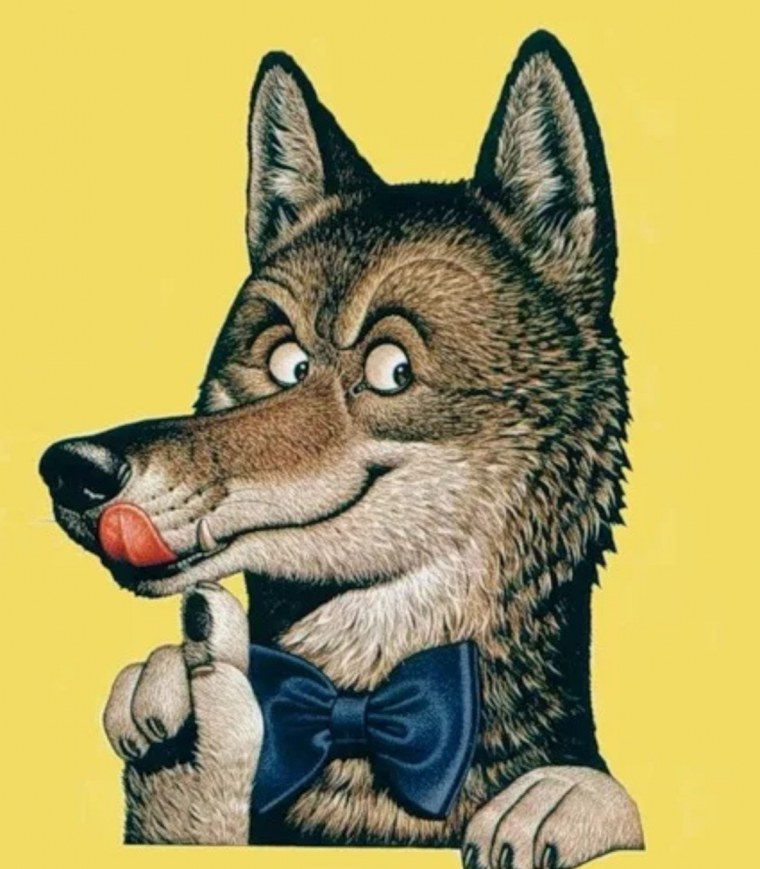 Мультяшные волки