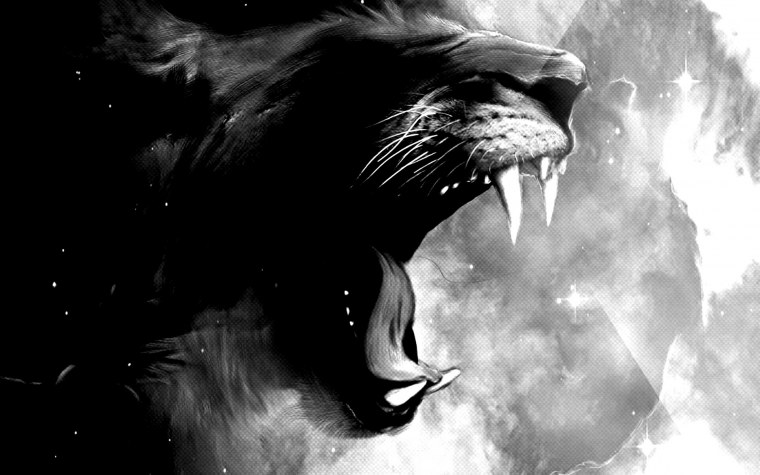 Пантера рычит