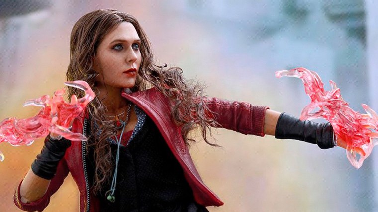 Алая ведьма Марвел Элизабет Олсен