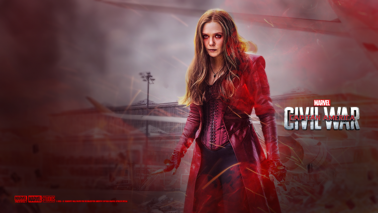 Элизабет Олсен алая ведьма обои